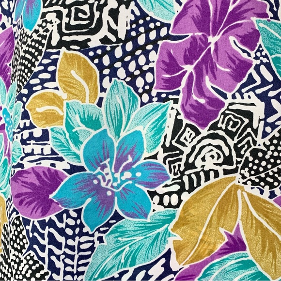 80s Tropical Blouse - Picture 7 of 9